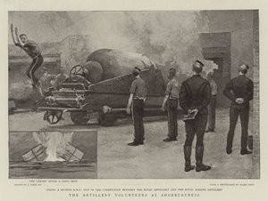 The Artillery Volunteers at Shoeburyness